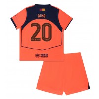 Barcelona Dani Olmo #20 Tretí Detský futbalový dres 2025-26 Krátky Rukáv (+ trenírky)